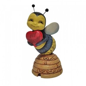 Jim Shore's Heartwood Creek Honey Bee with Heart (Mini)