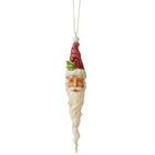 Jim Shore's Heartwood Creek Wonderland Santa Icicle Ornament (HO)