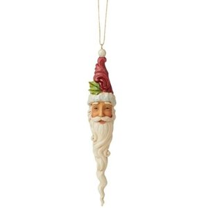 Jim Shore's Heartwood Creek Wonderland Santa Icicle Ornament (HO)