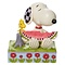 Peanuts (Jim Shore) Snoopy and Woodstock eating Watermelon