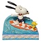 Peanuts (Jim Shore) Snoopy and Woodstock Surfing