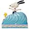 Peanuts (Jim Shore) Snoopy and Woodstock Surfing