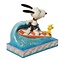 Peanuts (Jim Shore) Snoopy and Woodstock Surfing