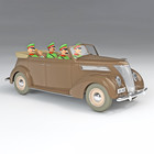 Tintin (Kuifje) The Brown Ford Convertible (1/24)