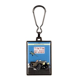 Tintin (Kuifje) Keyring - Tintin au Congo (colorized) - Copy