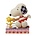 Peanuts (Jim Shore) Snoopy & Woodstock with Hearts Garland