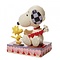 Peanuts (Jim Shore) Snoopy & Woodstock with Hearts Garland