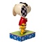 Peanuts (Jim Shore) Joe Cool Snoopy and Woodstock