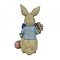 Jim Shore's Heartwood Creek Bunny with Bow and Flowers (Mini)