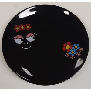 Barbapapa Plate Barbapapa  Fleurs (Barbamama)