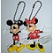 Disney Mickey & Minnie Stringy Keychain (Set)