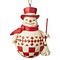 Jim Shore's Heartwood Creek Nordic Noel Snowman Hanging Ornament (HO)