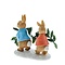 Peter Rabbit (Beatrix Potter) by Border Peter Rabbit and Flopsy