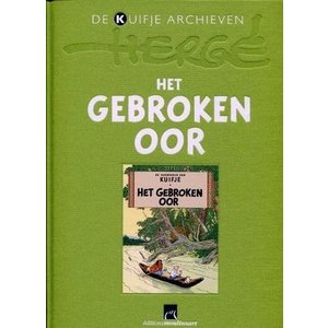 Tintin (Kuifje) Het Gebroken Oor (Kuifje Achieven Album) NL