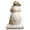 Jim Shore's Heartwood Creek White Woodland Snowman Statue