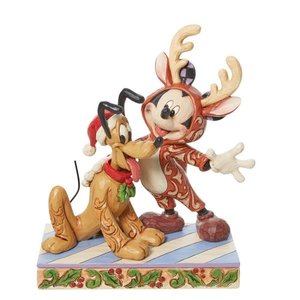 Disney Traditions Mickey & Pluto Christmas
