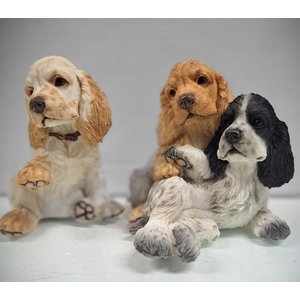 Country Artists Cocker Spaniel Puppy Trio