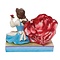 Disney Traditions Belle with Clear Resin Rose