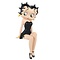Fleischer Studios Betty Boop Shelf Sitter (Black Dress)