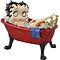 Fleischer Studios Betty Boop in Red Glitter Bath Tub