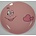 Barbapapa Plate Barbapapa - Hearts Pink