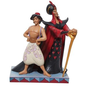 Disney Traditions Aladdin and Jafar "Good Vs. Evil"