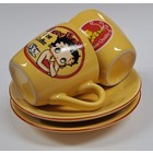 Fleischer Studios Espresso Cup/Saucer Betty Boop (SET/2)