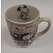 Peanuts (Snoopy) Mug Peanuts "Black/White"