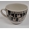 Peanuts (Snoopy) Mug Jumbo -  Peanuts "Black/White"