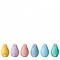 Jim Shore's Heartwood Creek  Bunny Eggs -SET 12 -  6 Ass. (Mini Figurines) 2 of each