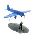 Tintin (Kuifje) Blue plane (Jo, Zette & Jocko)