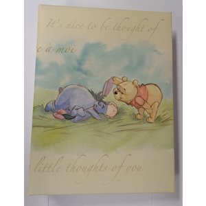 Disney  Foto Wallet  Pooh & Eeyore "It's Nice to Be Thought Of ....."