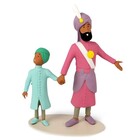 Tintin (Kuifje) Maharadjah en zijn zoon ("Musée Imaginaire" collection)
