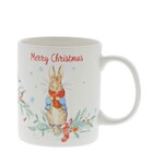 Peter Rabbit (Beatrix Potter) by Border Beatrix Potter Peter Rabbit Christmas Mug
