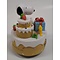 Peanuts (Snoopy) Rotating Musical Snoopy Pie-Presents (Tune: Happy Birth Day)