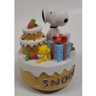 Peanuts (Snoopy) Roterende Musical Snoopy Pie-Presents (Tune: Happy Birth Day)