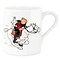 Tintin (Kuifje) Mok - Amerika (zwart-wit en kleur)