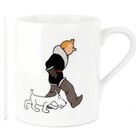 Tintin (Kuifje) Mug - Soviets (black and white and color)