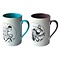 Tintin (Kuifje) Mug Kuifje Fiets  & Paard - SET / 2