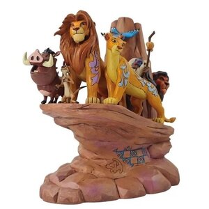 Disney Traditions Lion King Carved in Stone