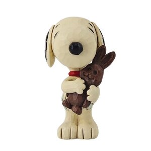 Peanuts (Jim Shore) Snoopy with a Chocolate Bunny  (Mini)