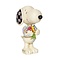 Peanuts (Jim Shore) Snoopy with Flowers (Mini)