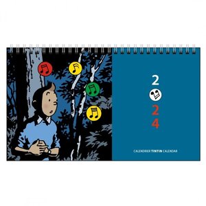 Tintin (Kuifje) Desk calendar Tintin 2024