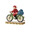 Jim Shore's Heartwood Creek Santa Riding Bike