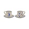 Disney Home (Tableware) Disney Mono Espresso Cup and Saucer (Set of 2)