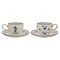 Disney Home (Tableware) Disney Mono Teacup and Saucer (Set of 2)