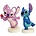 Disney Grand Jester Stitch with Lipstick  & Angel with Heart (SET-Mini)