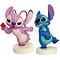 Disney Grand Jester Stitch with Lipstick  & Angel with Heart (SET-Mini)