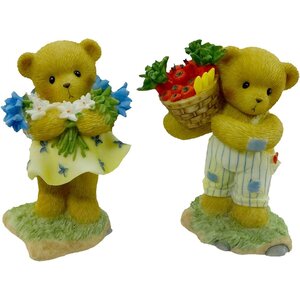 Cherished Teddies Jimmy & Akaila   (Set of 2)