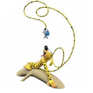 Plastoy Marsupilami en de piranha